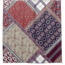 Search for patchwork shower curtains Vintage