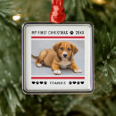 Search for first anniversary christmas tree decorations Red