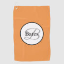 Search for orange golf towels Monogrammed