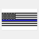 Search for the thin blue line stickers Policeman