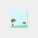 Search for gnome post it notes Mushroom