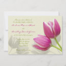 Search for pink tulip wedding invitations Green