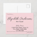 Search for salon business postcards Makeup artist