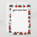 Search for apple vertical note cards Red