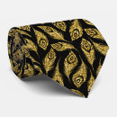 Search for peacock ties Gold