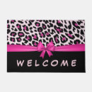 Search for bow doormats Girly