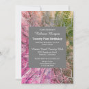 Search for fuchsia pink and silver invitations Chic