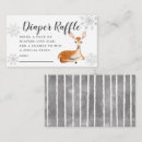 Search for winter diaper raffle baby shower invitations Deer