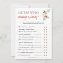 Search for mommy or daddy game invitations Mum or dad