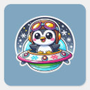 Search for cute penguin cartoon stickers Kawaii