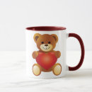 Search for valentines day teddy bear mugs Cute