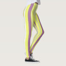 Search for yellow and white stripe leggings Purple
