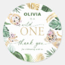 Search for jungle favor stickers Wild one