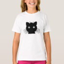 Search for black cat kids tshirts Trick or treat