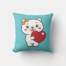 Search for teddy bear cushions Girly