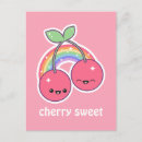 Search for cherry postcards Kawaii