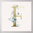 Search for alphabet e posters Floral