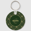 Search for art deco key rings Green