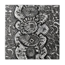 Search for black white abstract geometric tiles Decorative