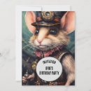 Search for mouse birthday invitations Animals