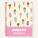 Search for cute food notebooks Ice cream