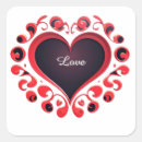 Search for red swirl stickers Valentines