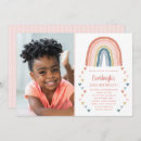 Search for kids party invitations Boho