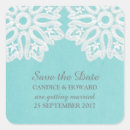 Search for lace save the date stickers Country
