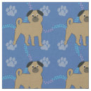 Search for dog breeds fabric Pug