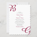 Search for maroon wedding invitations Fall