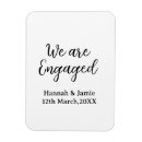Search for engagement magnets Engagement party name date