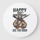 Search for 50th birthday clocks Funny