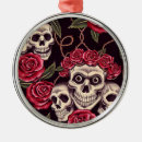 Search for skull christmas tree decorations Roses