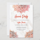 Search for henna party invitations Mandala