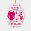 Search for third birthday christmas tree decorations Pink