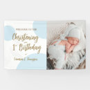 Search for christening banners Baby boy