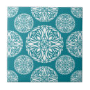 Search for winter snowflake tiles Abstract