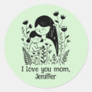 Search for mother and daughter stickers Cute