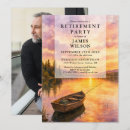 Search for fishing retirement party invitations Watercolor