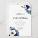 Search for cobalt invitations Watercolor floral