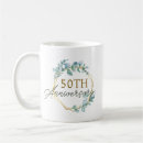 Search for gold anniversary mugs Vow renewal