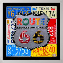 Search for route 66 art Vintage
