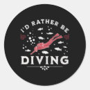 Search for diver stickers Underwater world