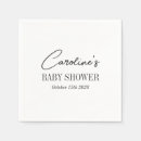 Search for baby boy shower napkins Boho