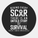 Search for brain cancer stickers Support