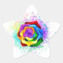 Search for rainbow rose stickers Watercolor