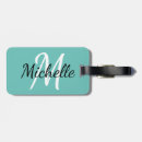 Search for unique luggage tags Black and white