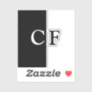 Search for black and white design stickers Simple