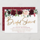 Search for rose gold and burgundy invitations Flowers