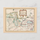 Search for map of the great lakes postcards Vintage